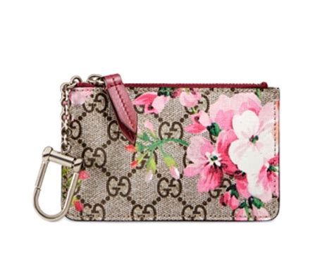 gucci bloom key pouch|gucci key pouch with hook.